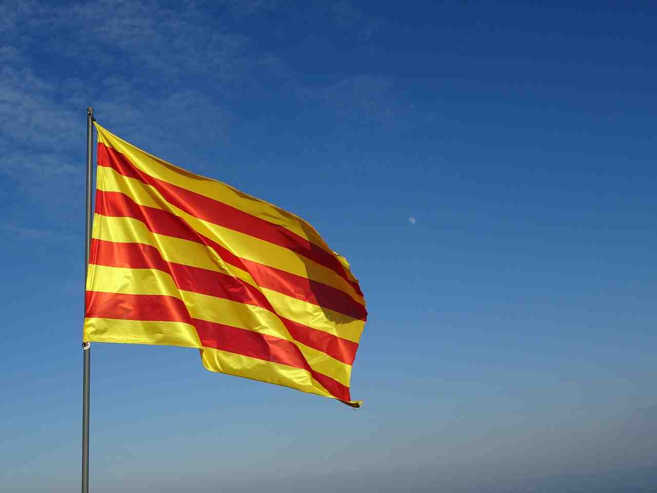drapeau, catalan, senyera